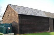 Hutton Contractors Andover  barn timber framed completed