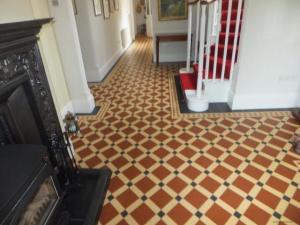 Hutton Contractors Andover interior floor tiling 